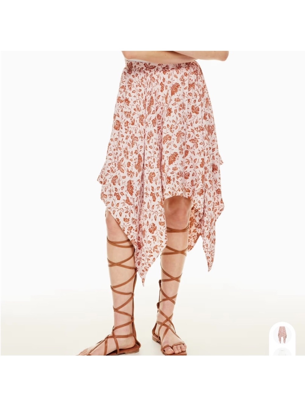 Aritzia Little Moon Midi Skirt
